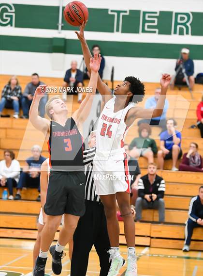 Thumbnail 2 in Chaparral vs. Thunderbird (Sunnyslope Hoopsgiving Tournament) photogallery.