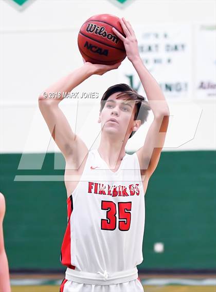 Thumbnail 3 in Chaparral vs. Thunderbird (Sunnyslope Hoopsgiving Tournament) photogallery.