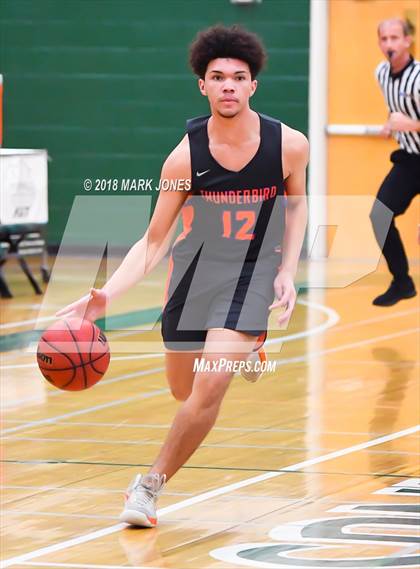 Thumbnail 3 in Chaparral vs. Thunderbird (Sunnyslope Hoopsgiving Tournament) photogallery.