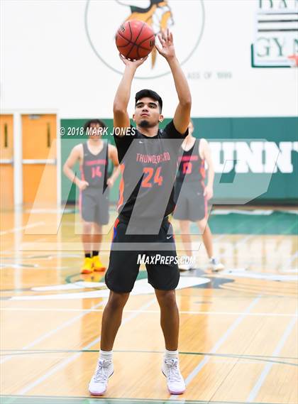 Thumbnail 1 in Chaparral vs. Thunderbird (Sunnyslope Hoopsgiving Tournament) photogallery.