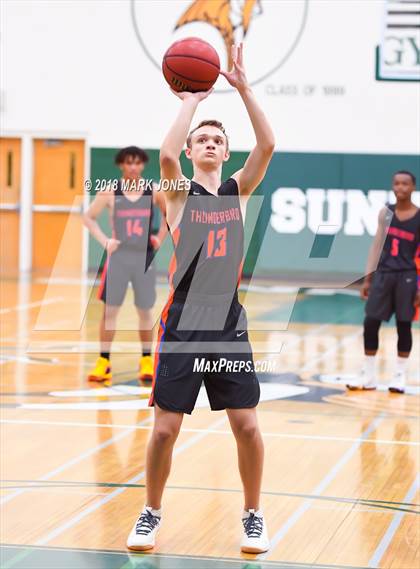 Thumbnail 3 in Chaparral vs. Thunderbird (Sunnyslope Hoopsgiving Tournament) photogallery.