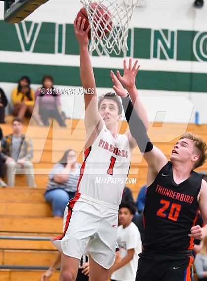Thumbnail 3 in Chaparral vs. Thunderbird (Sunnyslope Hoopsgiving Tournament) photogallery.