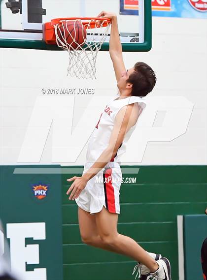 Thumbnail 3 in Chaparral vs. Thunderbird (Sunnyslope Hoopsgiving Tournament) photogallery.