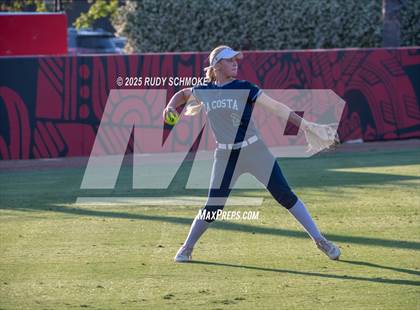 Thumbnail 2 in CIF SDS Girls Softball All-star Game  photogallery.