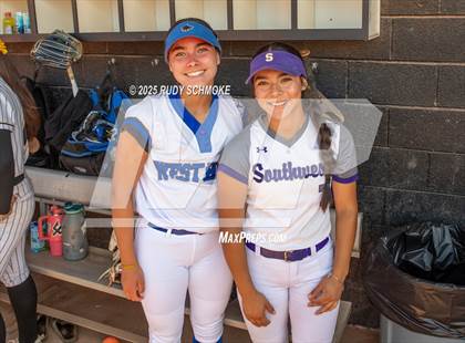 Thumbnail 2 in CIF SDS Girls Softball All-star Game  photogallery.