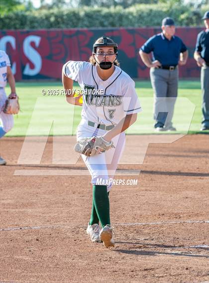 Thumbnail 1 in CIF SDS Girls Softball All-star Game  photogallery.