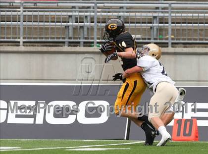 Thumbnail 1 in Indianapolis Cathedral vs. Centerville (Kirk Herbstreit National Kickoff Classic)  photogallery.