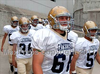 Thumbnail 2 in Indianapolis Cathedral vs. Centerville (Kirk Herbstreit National Kickoff Classic)  photogallery.
