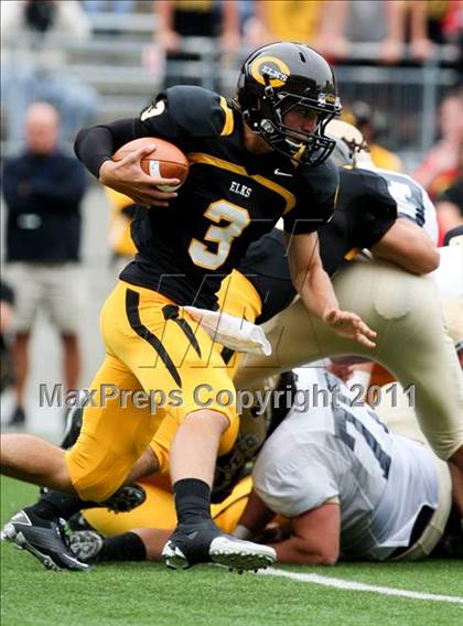 Thumbnail 1 in Indianapolis Cathedral vs. Centerville (Kirk Herbstreit National Kickoff Classic)  photogallery.