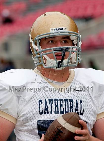 Thumbnail 3 in Indianapolis Cathedral vs. Centerville (Kirk Herbstreit National Kickoff Classic)  photogallery.