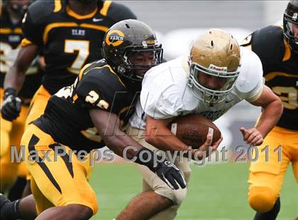 Thumbnail 3 in Indianapolis Cathedral vs. Centerville (Kirk Herbstreit National Kickoff Classic)  photogallery.
