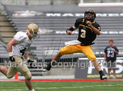 Thumbnail 3 in Indianapolis Cathedral vs. Centerville (Kirk Herbstreit National Kickoff Classic)  photogallery.