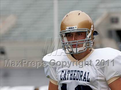 Thumbnail 3 in Indianapolis Cathedral vs. Centerville (Kirk Herbstreit National Kickoff Classic)  photogallery.