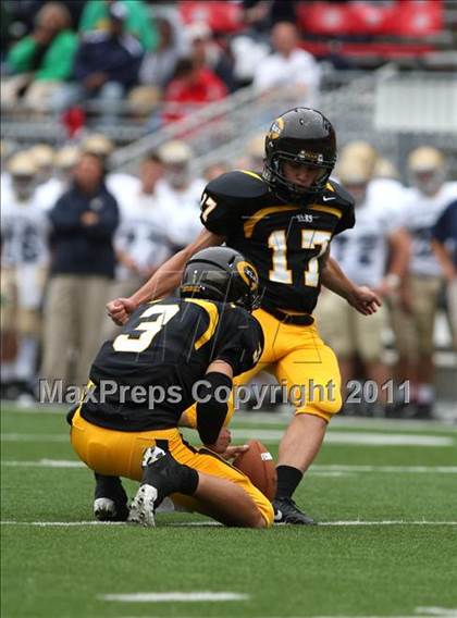 Thumbnail 1 in Indianapolis Cathedral vs. Centerville (Kirk Herbstreit National Kickoff Classic)  photogallery.