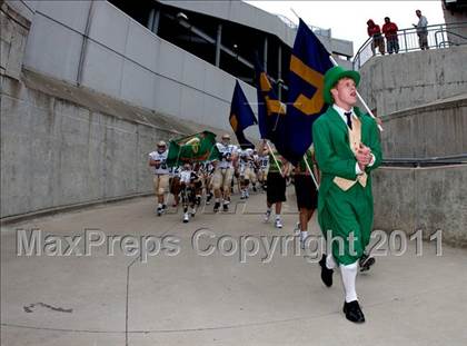 Thumbnail 3 in Indianapolis Cathedral vs. Centerville (Kirk Herbstreit National Kickoff Classic)  photogallery.