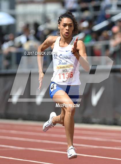 Thumbnail 3 in Arcadia Track and Field Invitational (Girls Events Saturday) photogallery.
