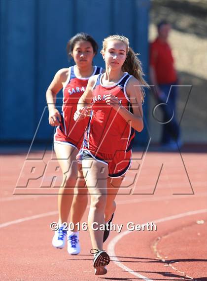 Thumbnail 1 in Santa Clara vs Saratoga (Duel Track Meet) photogallery.