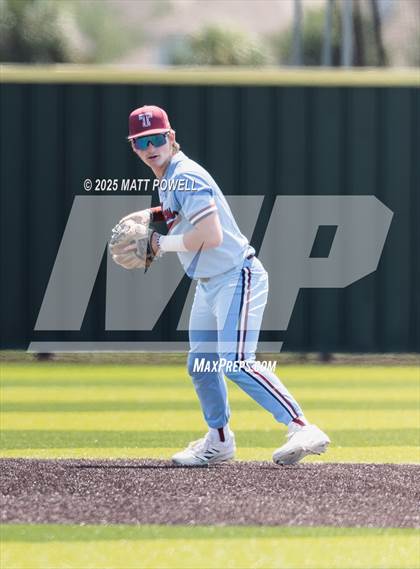 Thumbnail 3 in Tompkins @ George Ranch (UIL 6A Baseball Bi-District Playoff) photogallery.