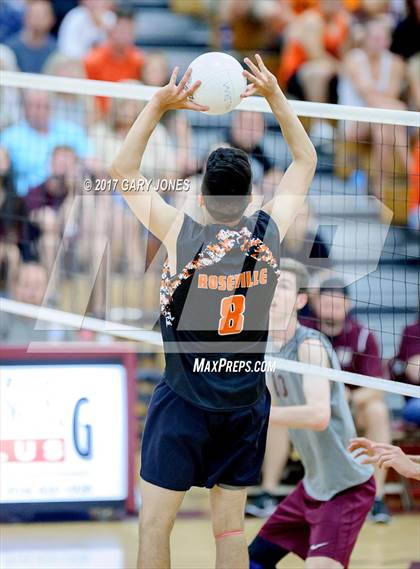 Thumbnail 3 in Roseville vs. Whitney (CIF SJS D1 Final) photogallery.