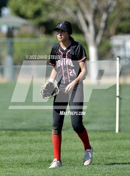 Thumbnail 2 in Foothill vs. Lassen (Pleasant Valley Tournament) photogallery.