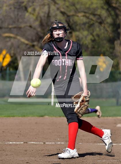 Thumbnail 1 in Foothill vs. Lassen (Pleasant Valley Tournament) photogallery.