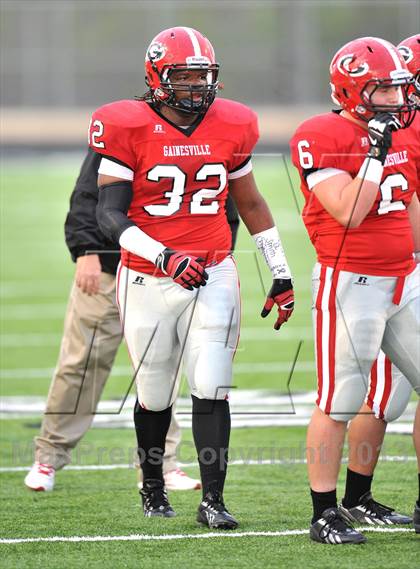 Thumbnail 3 in Gainesville vs. Gladewater (UIL 3A Regional Semifinal) photogallery.