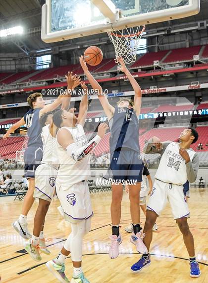Thumbnail 2 in Corner Canyon vs St. Anthony (Section 7 Arizona Tournament) photogallery.