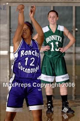 Thumbnail 1 in 2006 Inland Valley All-Star Girls Basketball Game photogallery.
