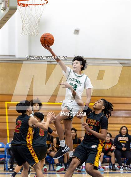 Thumbnail 3 in Moreau Catholic vs. Lincoln photogallery.
