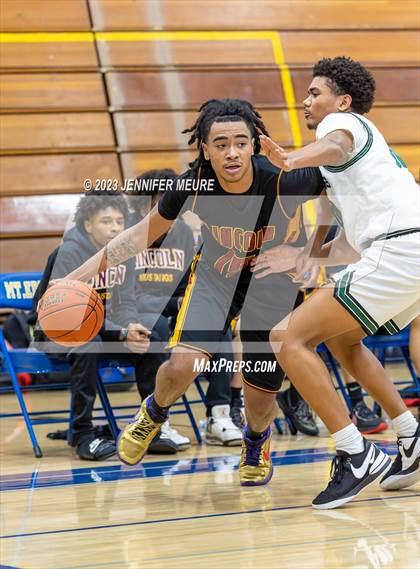 Thumbnail 1 in Moreau Catholic vs. Lincoln photogallery.