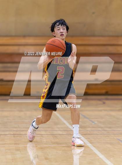 Thumbnail 2 in Moreau Catholic vs. Lincoln photogallery.