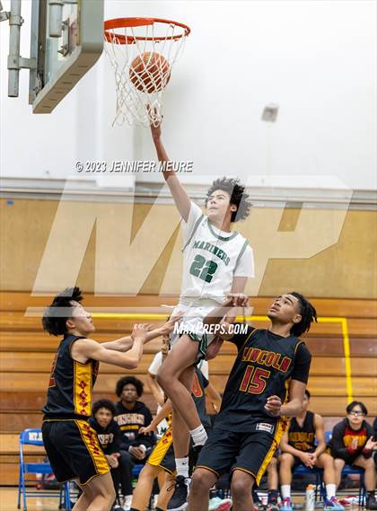 Thumbnail 2 in Moreau Catholic vs. Lincoln photogallery.
