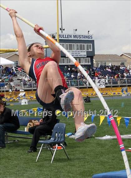 Thumbnail 3 in Mullen Runner's Roost Invitational (Girls Pole Vault) photogallery.