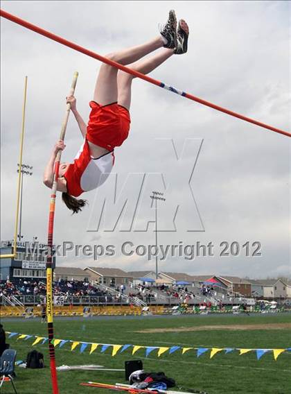 Thumbnail 3 in Mullen Runner's Roost Invitational (Girls Pole Vault) photogallery.