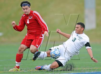 Thumbnail 2 in Brentwood vs Half Hollow Hills East (Section 11 Class AA Final) photogallery.