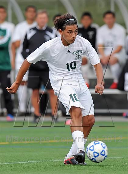 Thumbnail 3 in Brentwood vs Half Hollow Hills East (Section 11 Class AA Final) photogallery.