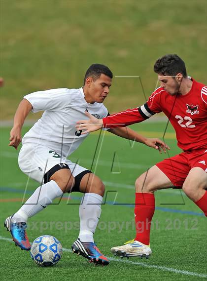 Thumbnail 2 in Brentwood vs Half Hollow Hills East (Section 11 Class AA Final) photogallery.