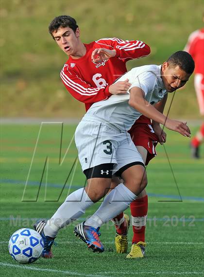Thumbnail 2 in Brentwood vs Half Hollow Hills East (Section 11 Class AA Final) photogallery.