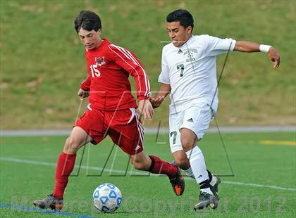 Thumbnail 2 in Brentwood vs Half Hollow Hills East (Section 11 Class AA Final) photogallery.