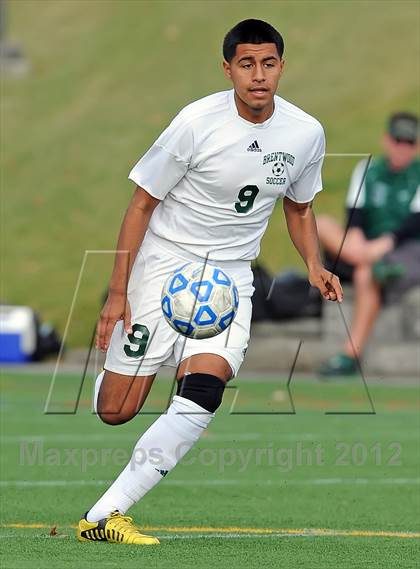 Thumbnail 3 in Brentwood vs Half Hollow Hills East (Section 11 Class AA Final) photogallery.