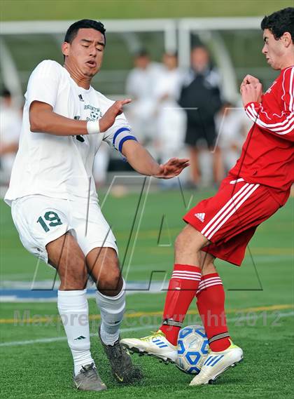 Thumbnail 2 in Brentwood vs Half Hollow Hills East (Section 11 Class AA Final) photogallery.