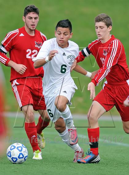 Thumbnail 2 in Brentwood vs Half Hollow Hills East (Section 11 Class AA Final) photogallery.