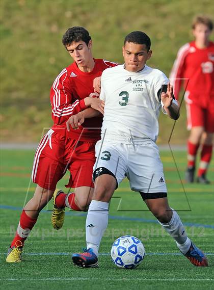 Thumbnail 2 in Brentwood vs Half Hollow Hills East (Section 11 Class AA Final) photogallery.