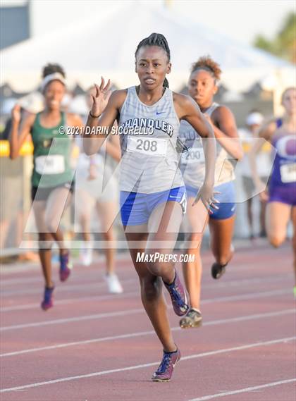 Thumbnail 1 in AIA Track & Field Championships (Girls 100/400m Dash DIV 1 & 3) photogallery.