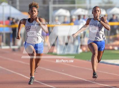 Thumbnail 2 in AIA Track & Field Championships (Girls 100/400m Dash DIV 1 & 3) photogallery.