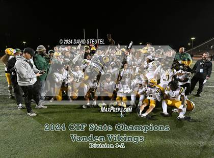 Thumbnail 2 in Vanden (CIF State Div. 3-A Awards) photogallery.