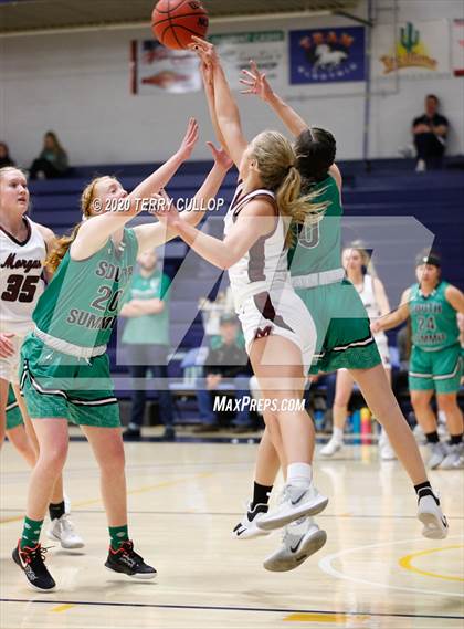Thumbnail 1 in South Summit vs. Morgan(UHSAA 3A 2nd Round Playoff) photogallery.