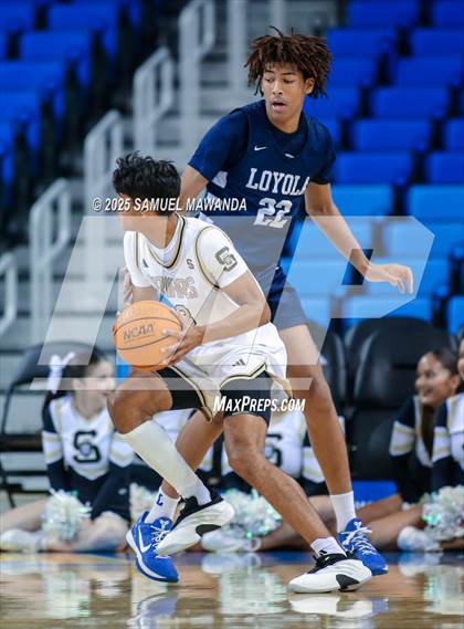 Thumbnail 1 in Loyola vs Servite (Mission-Trinity Challenge @ Pauley Pavilion -UCLA) photogallery.