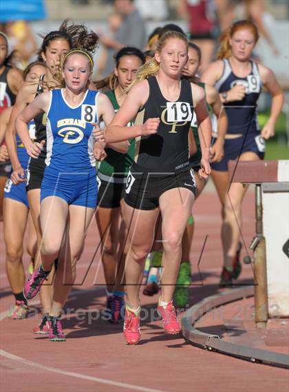 Thumbnail 3 in CIF SS Track and Field Finals (Girls Divisions 2 & 3 - 3200m) photogallery.