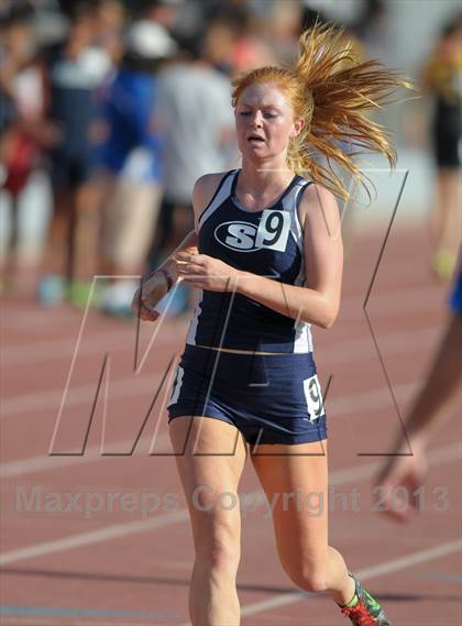Thumbnail 2 in CIF SS Track and Field Finals (Girls Divisions 2 & 3 - 3200m) photogallery.